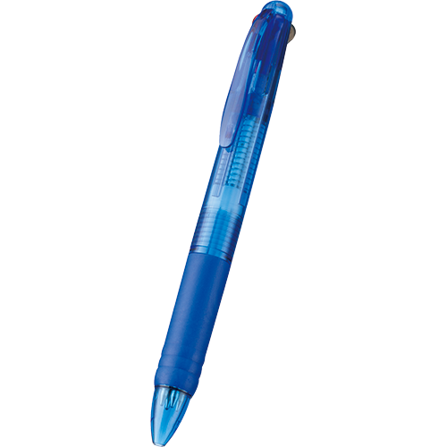 3色プラスワンボールペン ブルー