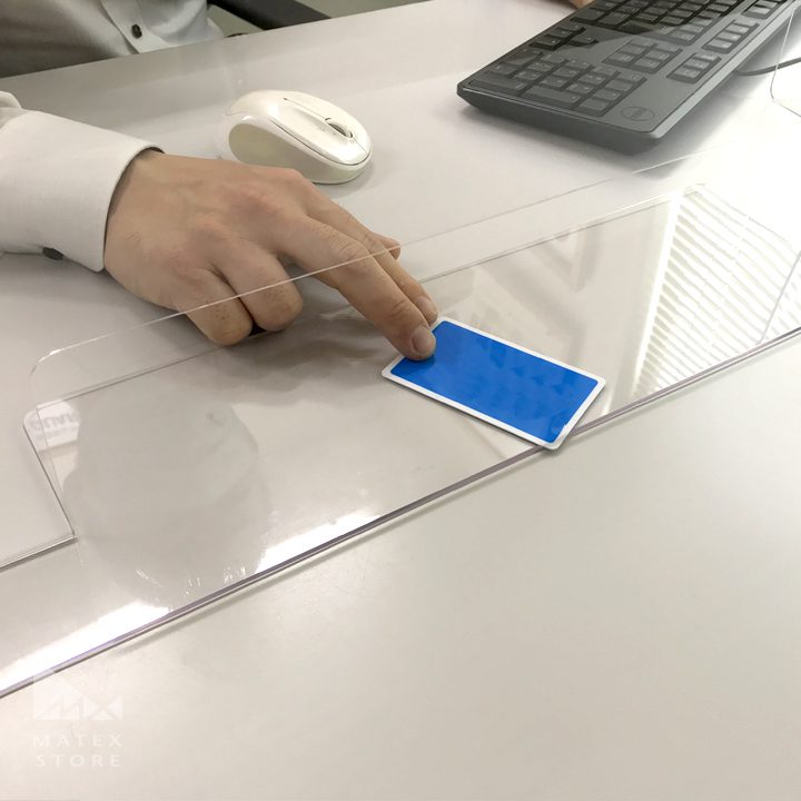 飛沫防止対策用 G-PETパーテーション 広く使いやすい窓口