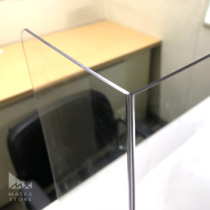 飛沫防止対策用 G-PETパーテーション 折り曲げるだけの簡単設置